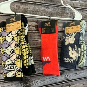 Vans crew socks set of 5 Pairs - Brand New in Packing - Size US 9-13 mens